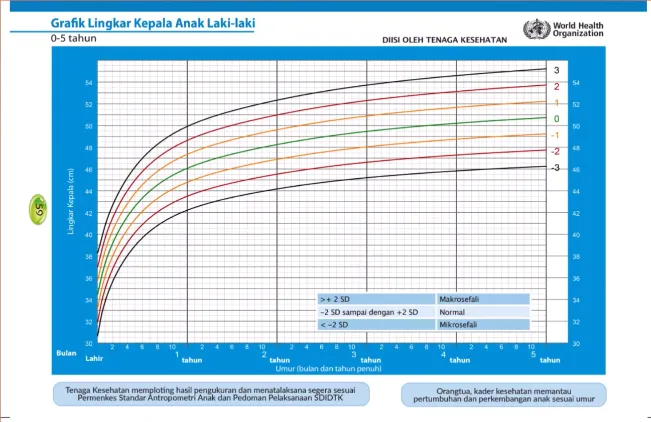 Grafik Pertumbuhan Anak Laki-Laki dan Perempuan